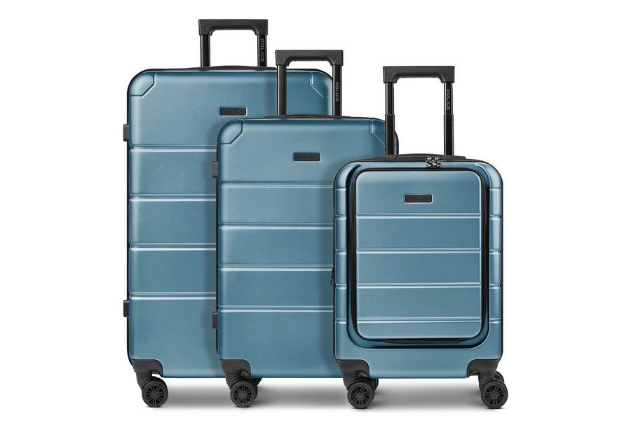 Police Trolleyset Dublin, 4 Rollen, (3-teilig, 3 tlg), ABS