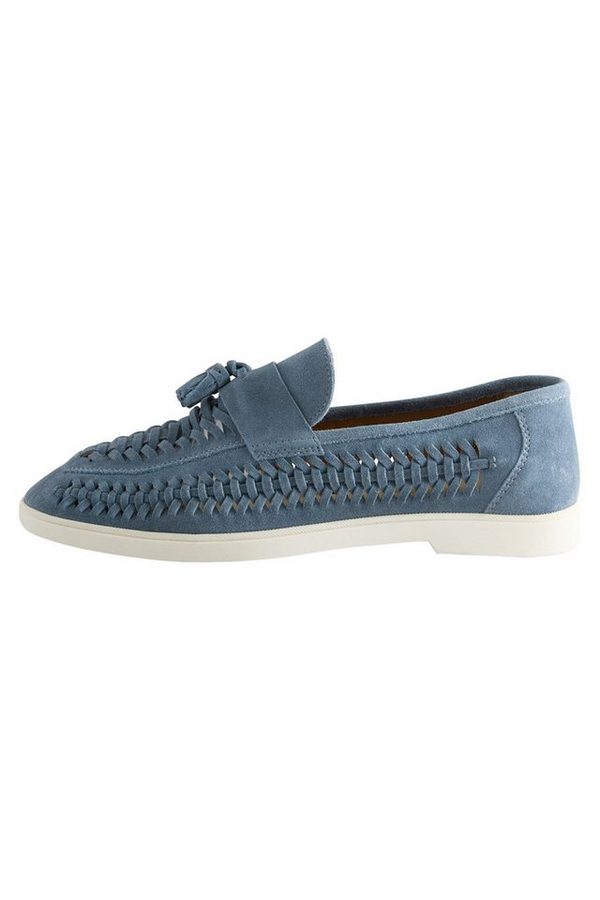 Next Loafer aus Veloursleder mit Quastendetails Loafer