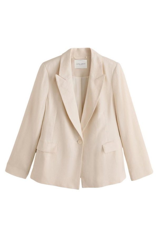 LAURA ASHLEY Jackenblazer Laura Ashley Blazer aus Leinen (1-tlg)