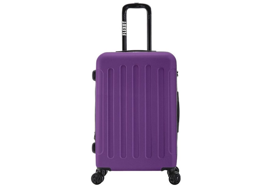 Flexot Hartschalen-Trolley F-3045 (Gr. M, L, XL) – Kofferset – ABS-Hartschale, 4 Rollen, Robuster und moderner Koffer mit vier 360° Rollen und Zahlenschloss