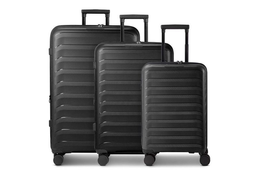 D&N Trolleyset Toronto, 4 Rollen, (3-teilig, 3 tlg), Polypropylen von D&N