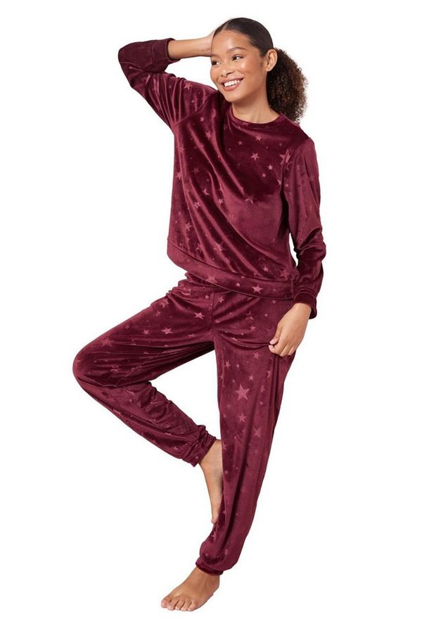 Friends Like These Pyjama Friends Like These Pyjama mit Prägung, Regular (2 tlg)
