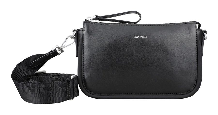 BOGNER Umhängetasche Shoulderbag, aus echtem Rindsleder