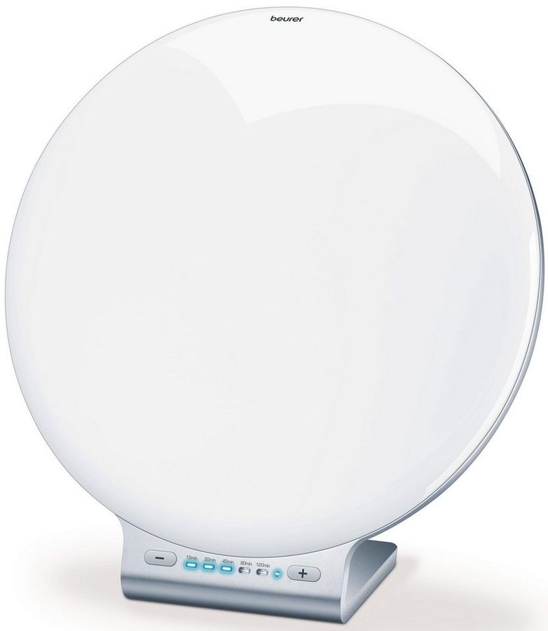 BEURER Tageslichtlampe TL 100 mit 10.000 Lux Lichtstärke bei 10 cm Abstand, Dimmfunktion, LED fest integriert, Farbwechsler, Stimmungslicht mit Farbwechselfunktion, Timer, Dimmer, Medizinprodukt von Beurer