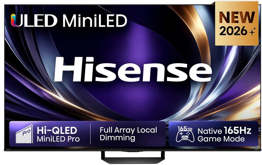 Hisense 65U7DS PRO Mini-LED-Fernseher (164 cm/65 Zoll, 4K Ultra HD, Smart-TV)