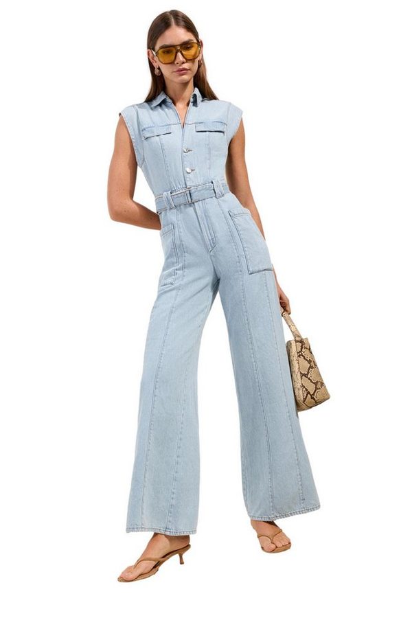 Friends Like These Jumpsuit Friends Like These ärmelloser Denim-Jumpsuit (1-tlg)