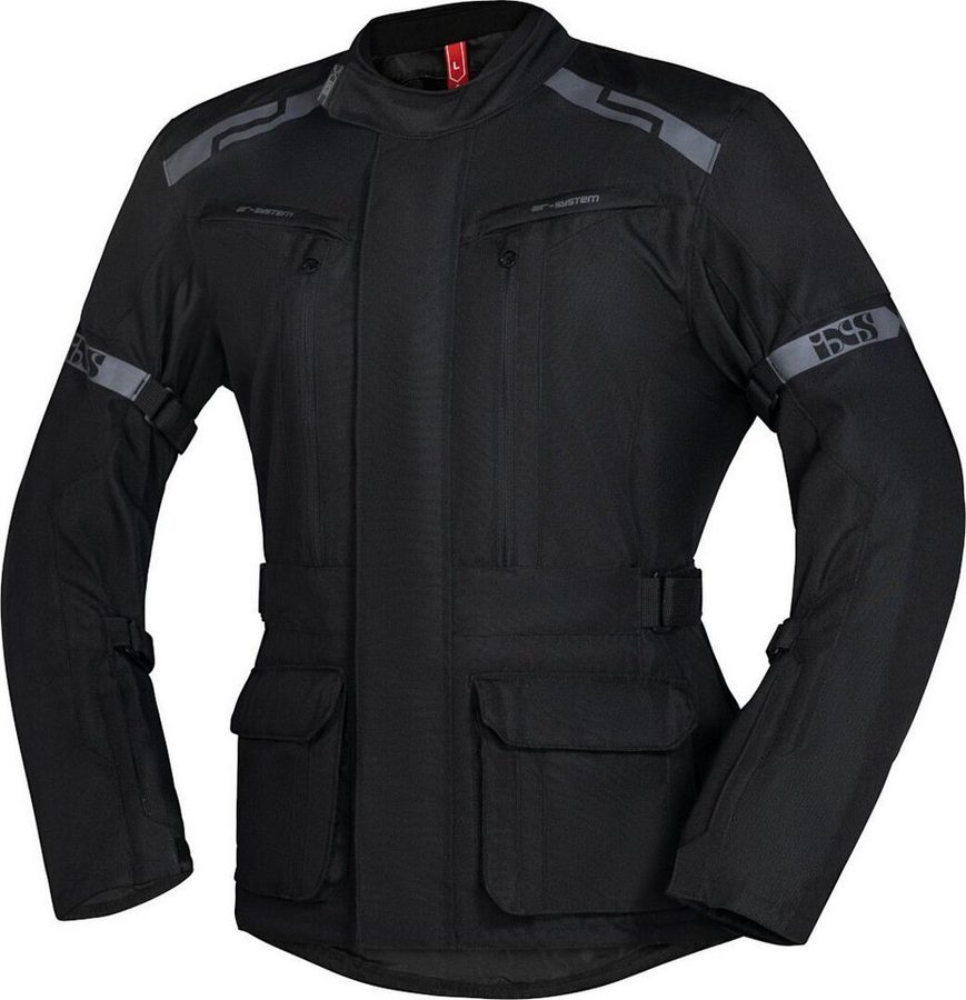 IXS Motorradjacke Evans-ST 2.0 Motorrad Textiljacke herausnehmbares Innenfutter,wasserdicht