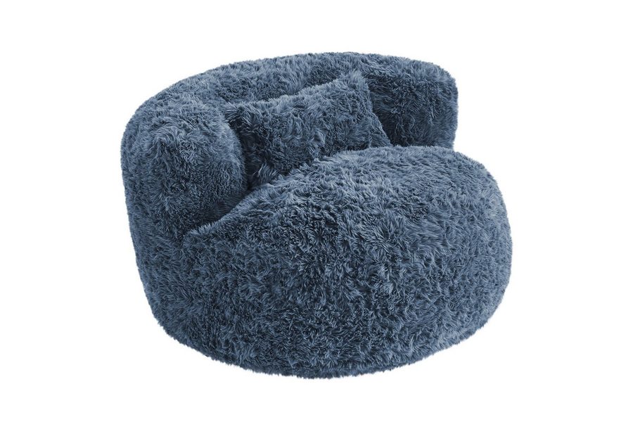 CHITA Sitzsack mit Kissen & Decke, Fleece, Gaming Sitzsack (1 Sitzsack + 1 Kissen +1 Decke), Lounge Chair Cozy, platzsparend, vakuumverpackt