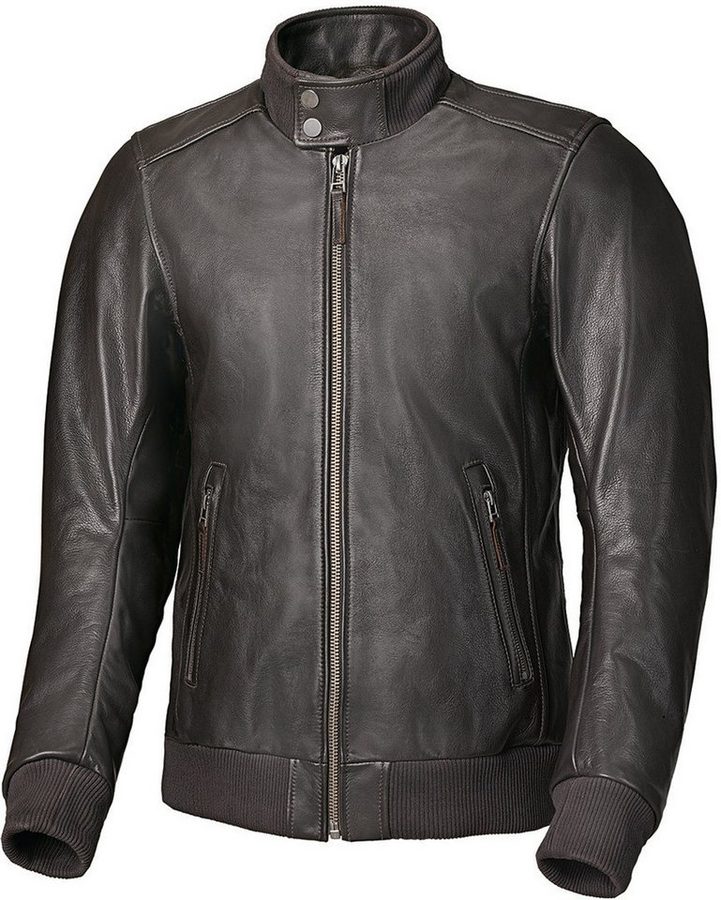 Held Biker Fashion Motorradjacke Barron Motorrad Lederjacke Wasserdicht reißverschluss