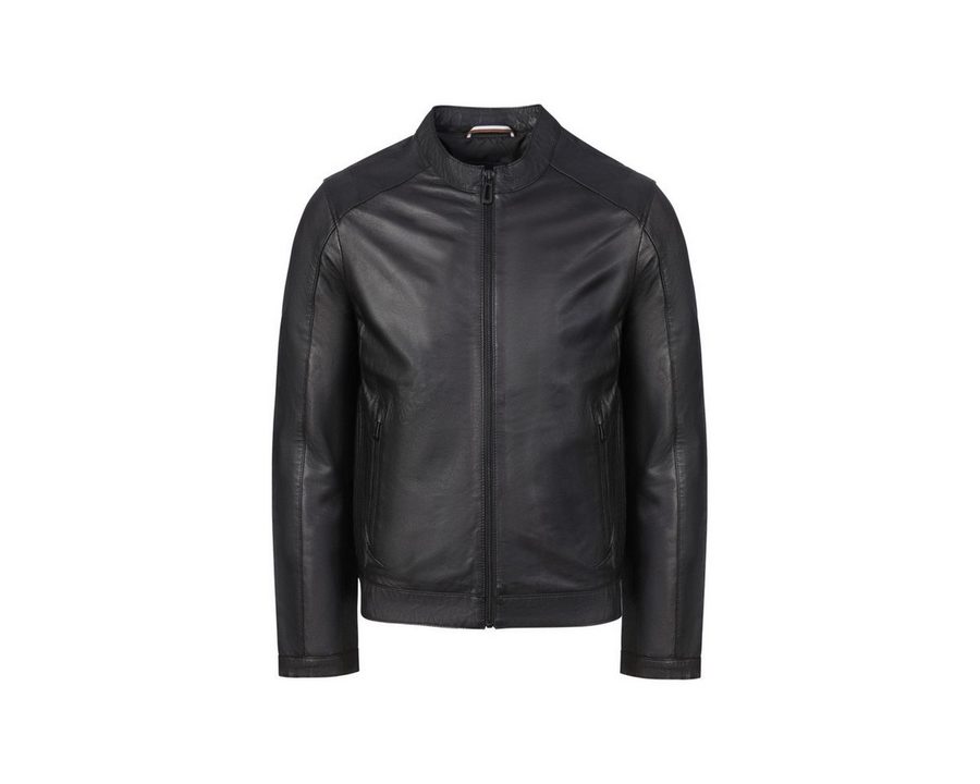 bugatti Lederjacke Triest Herren Bomberjacke, Freizeitjacke, Blazer, Pufferjacke, Übergangsjacke