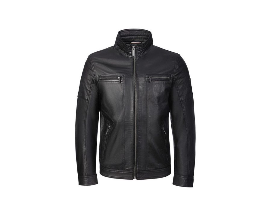 bugatti Lederjacke Genf Herren Bomberjacke, Freizeitjacke, Blazer, Pufferjacke, Übergangsjacke