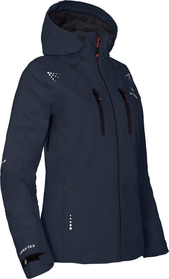 Bergson Regenjacke LEKNES Thermo Damen Regenjacke, leicht wattiert, recycelt, 20000 mm Wassersäule, No