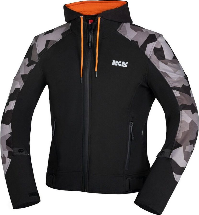 IXS Motorradjacke Moto Camo Motorrad Textiljacke Atmungsaktiv protektoren
