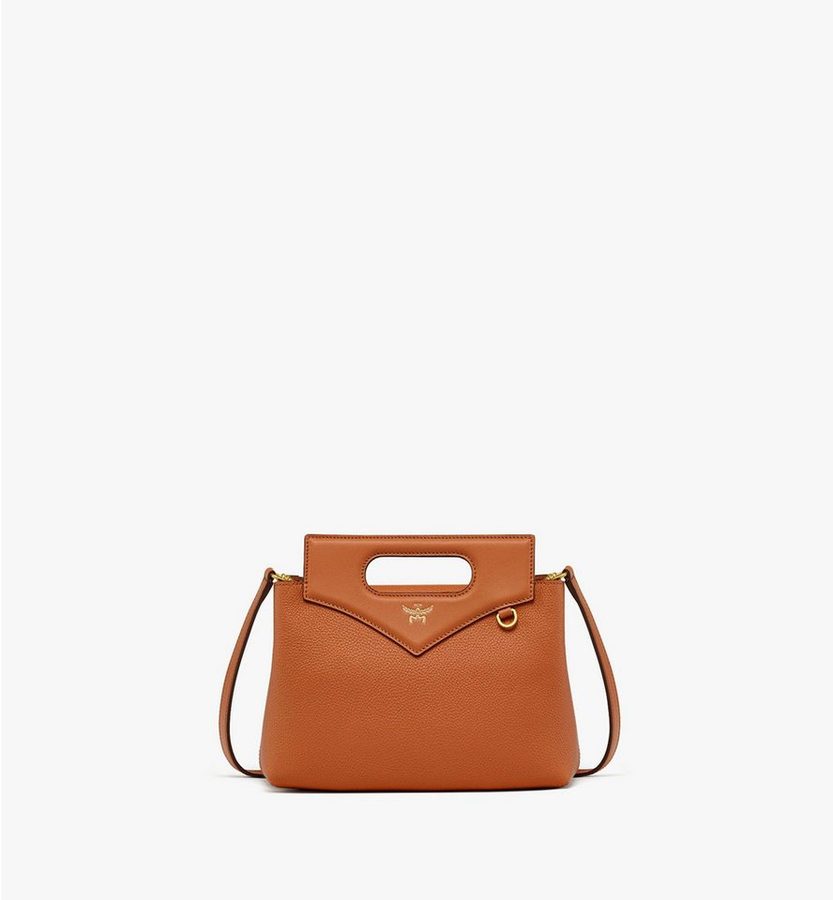 MCM Umhängetasche Mini Terracotta