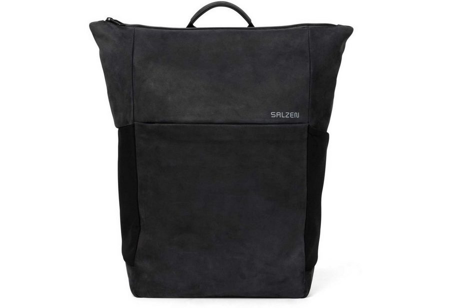 Salzen Freizeitrucksack Rucksack Vertiplorer Leather Charcoal Black