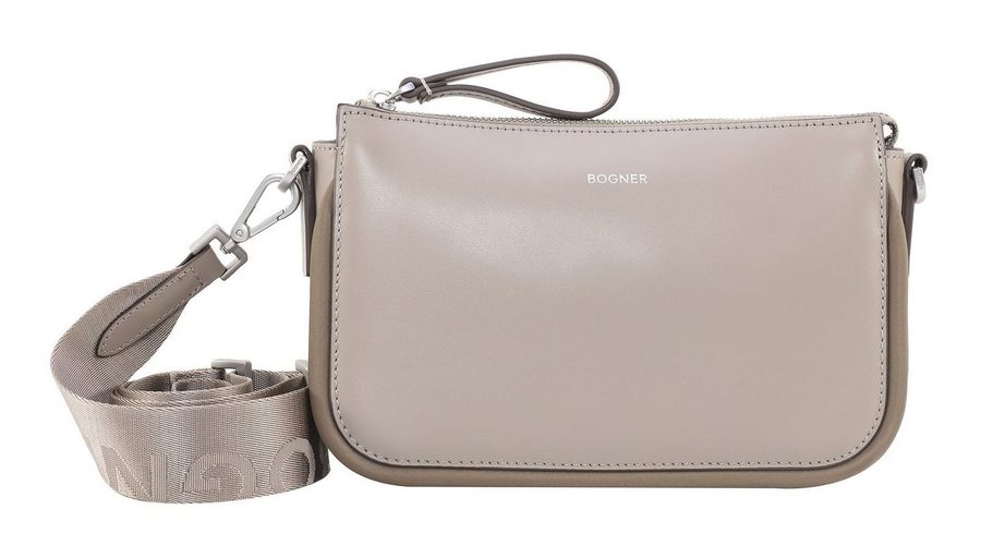 BOGNER Umhängetasche Shoulderbag, aus echtem Rindsleder
