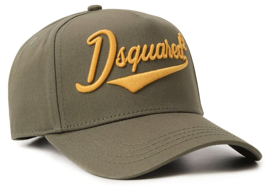 Dsquared2 Baseball Cap Signature Icon Basecap Cap Mütze Basebalkappe Unisex Verstellbares Band auf der Rückseite