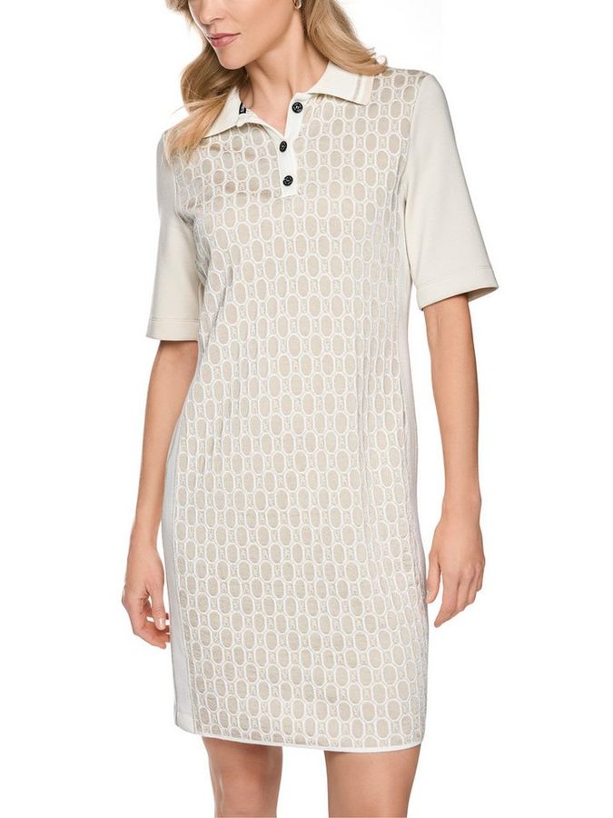 Marc Cain Midikleid Golden Hour Premium Damenmode