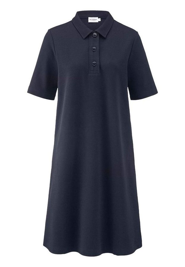 Hessnatur Jerseykleid Knielang Relaxed aus Bio-Baumwolle (1-tlg)