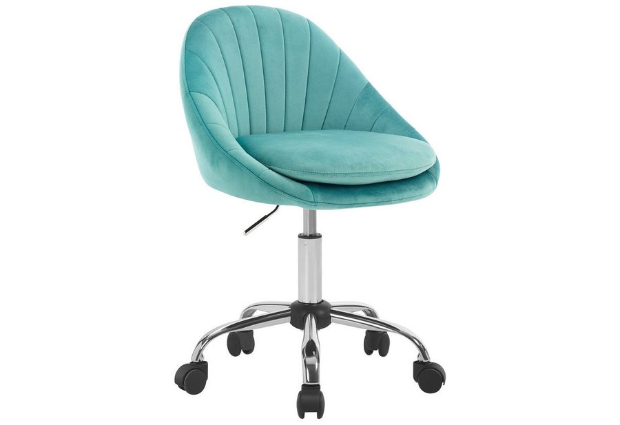 Woltu Bürostuhl (1 St), ergonomisch, Schminkstuhl, Schreibtischstuhl 150 kg belastbar