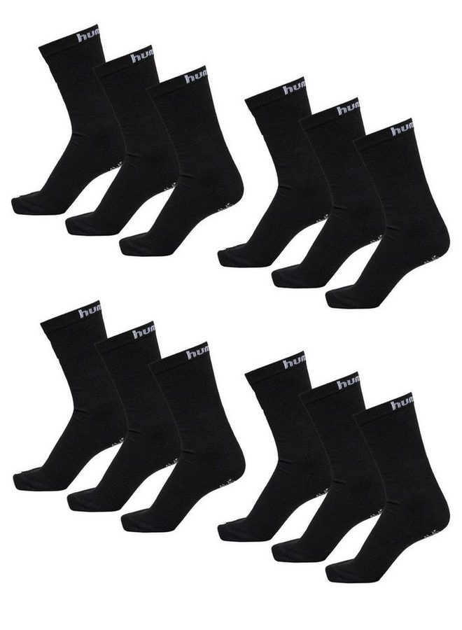hummel Basicsocken Unisex Sportsocken Basick 12er Pack (Packung, 12-Paar, 12er Pack)