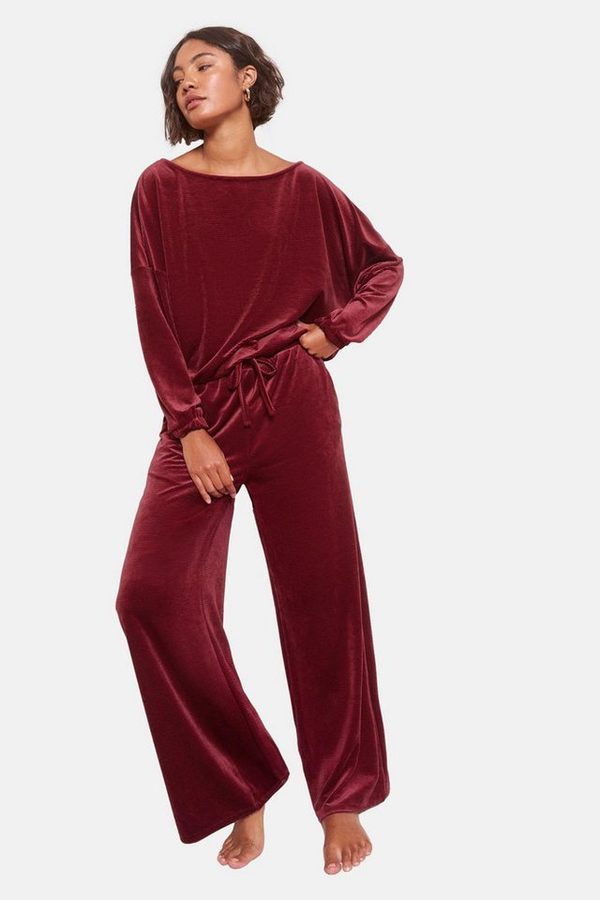 Friends Like These Pyjama Friends Like Samt-Pyjama, Regular (2 tlg)