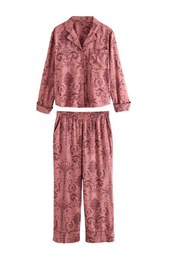 LAURA ASHLEY Pyjama Laura Ashley Josette Pyjama mit Knopfleiste (2 tlg)