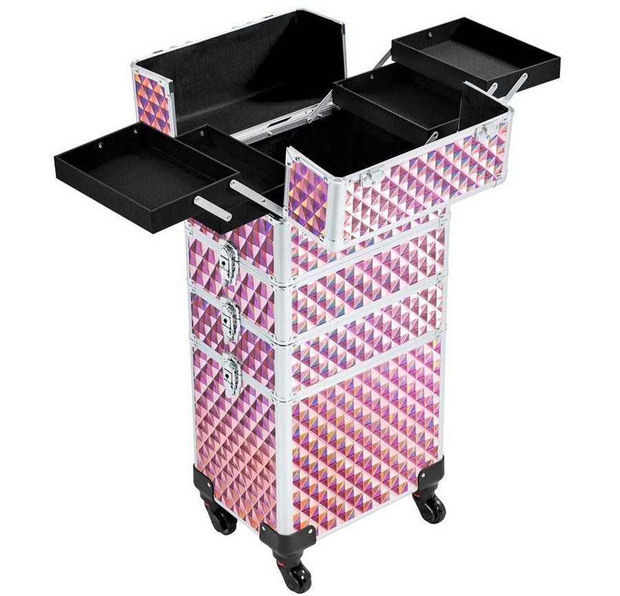 Yaheetech Kosmetikkoffer, Friseurkoffer Schminkkoffer Beauty Case