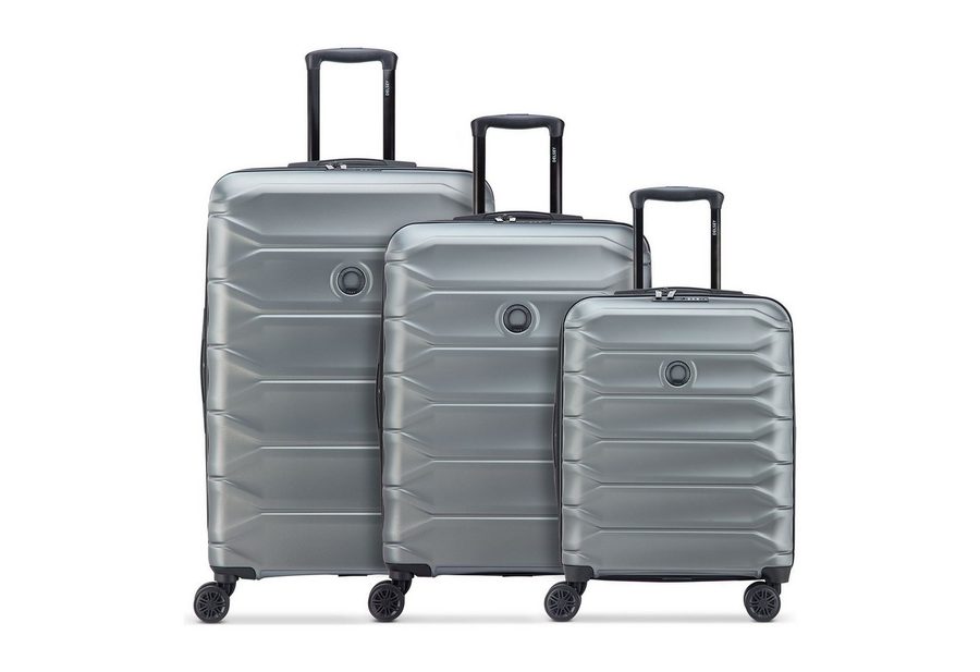 Delsey Paris Trolleyset Meteor, 4 Rollen, (3-teilig, 3 tlg), ABS