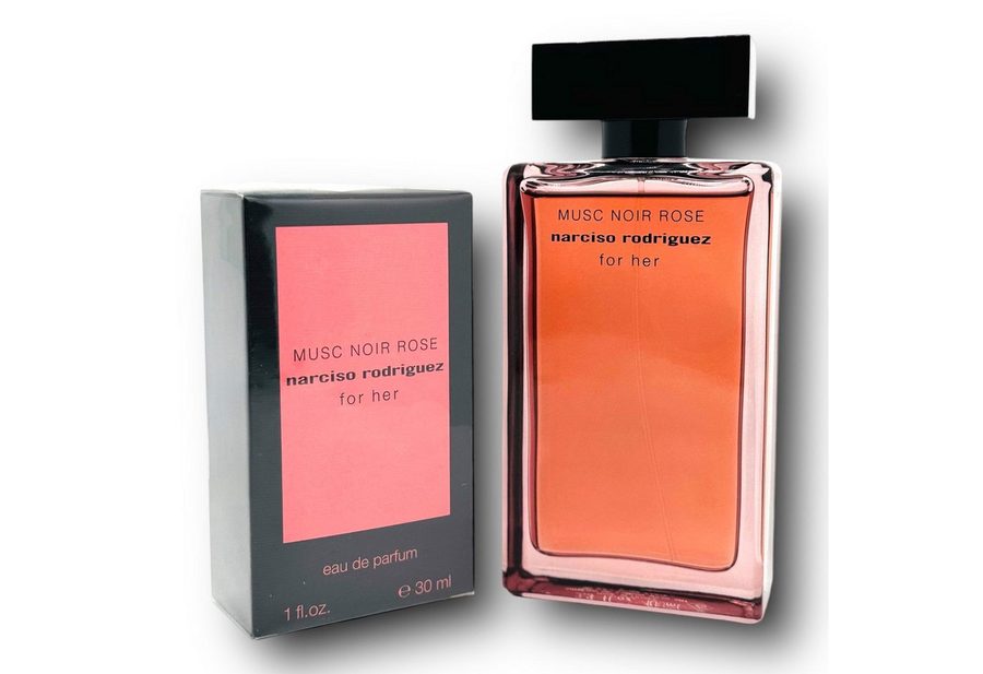narciso rodriguez Eau de Parfum Musc Noir Rose, Glasflakon, Parfüm EDP, Damenduft